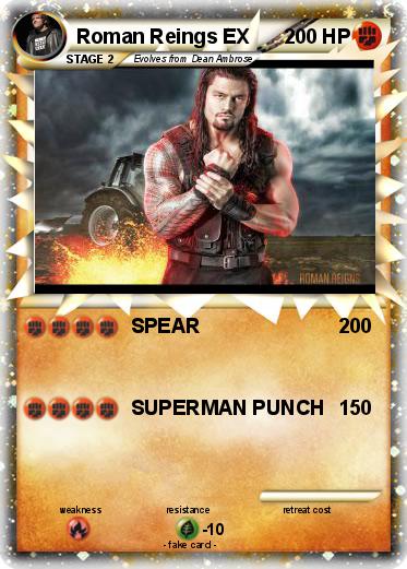 Pokemon Roman Reings EX