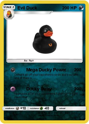 Pokemon Evil Duck