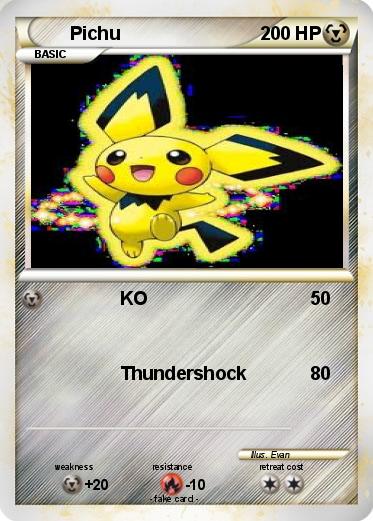Pokemon Pichu