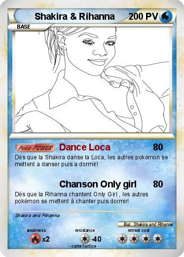 Pokemon Shakira & Rihanna