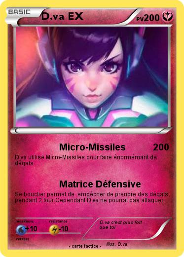 Pokemon D.va EX