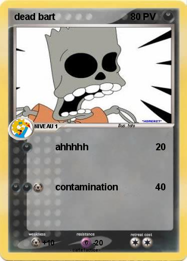 Pokemon dead bart