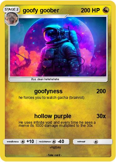 Pokemon goofy goober