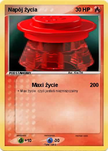 Pokemon Napój życia