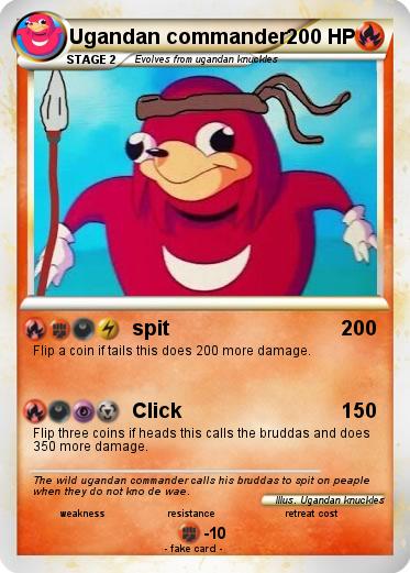 Pokemon Ugandan commander