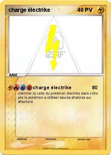 Pokemon charge électrike