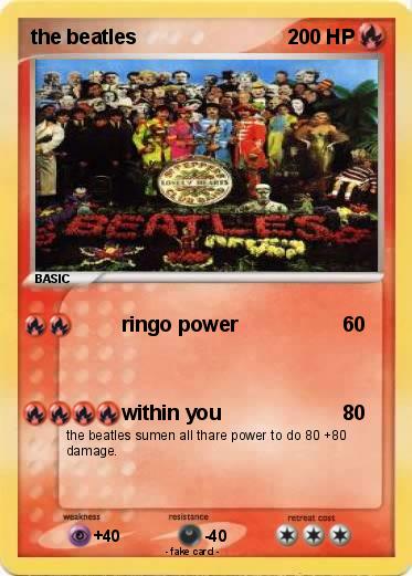 Pokemon the beatles