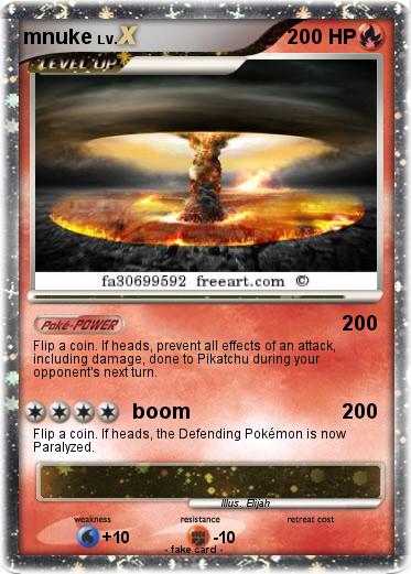 Pokemon mnuke