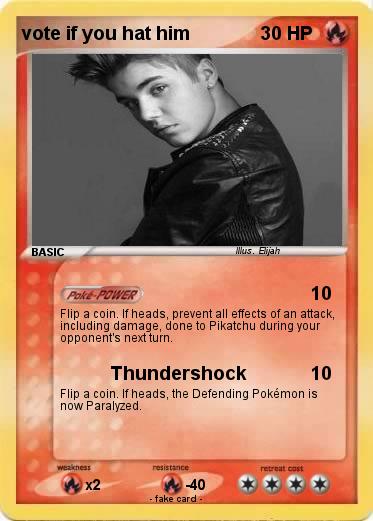 Pokemon vote if you hat him