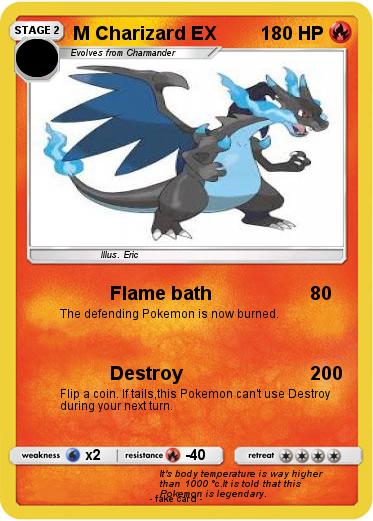 Pokemon M Charizard EX