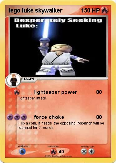 Pokemon lego luke skywalker