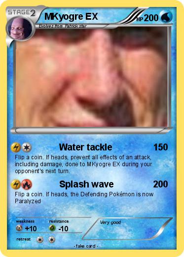 Pokemon MKyogre EX