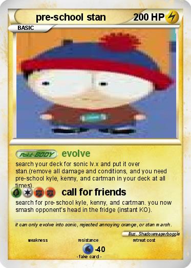 Pokemon pre-school stan