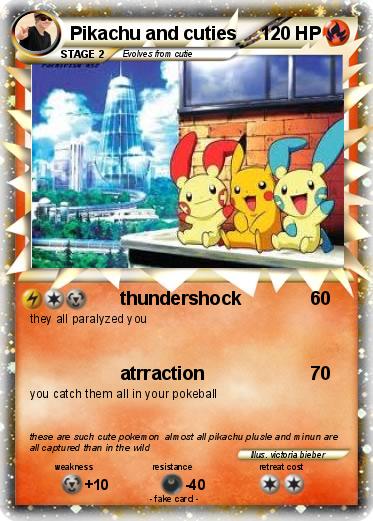 Pokemon Pikachu and cuties