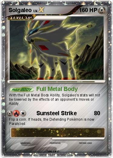 Pokemon Solgaleo