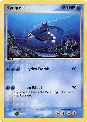 Pokemon Kyogre
