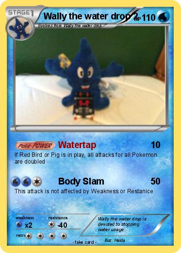 Pokemon Wally the water drop 2