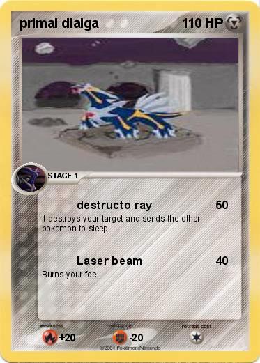 Pokemon primal dialga