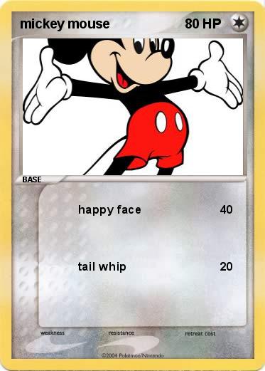 Pokemon mickey mouse