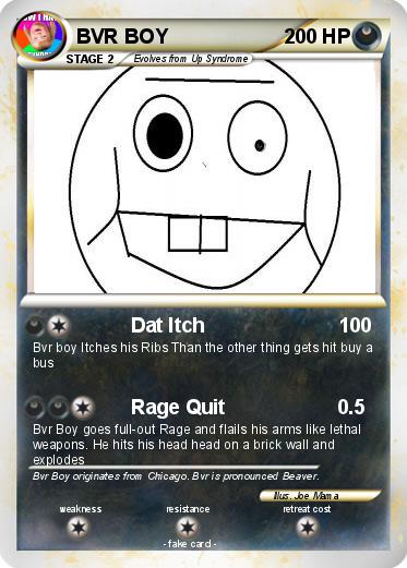 Pokemon BVR BOY