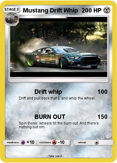 Pokemon Mustang Drift Whip