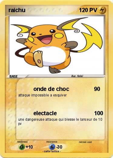 Pokemon raichu