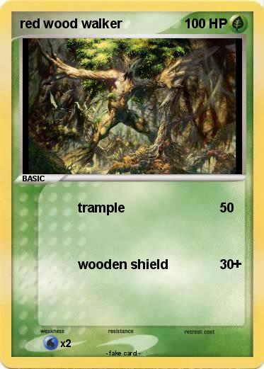 Pokemon red wood walker