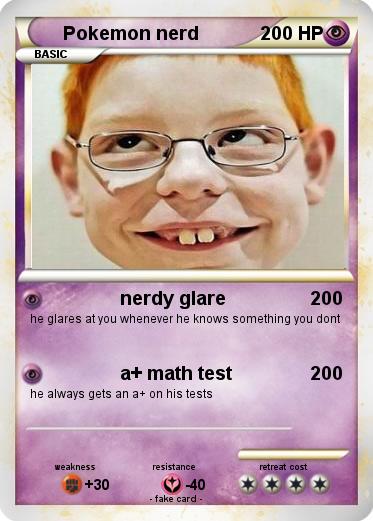 Pokemon Pokemon nerd