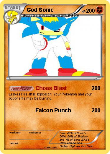 Pokemon God Sonic