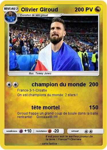 Pokemon Olivier Giroud