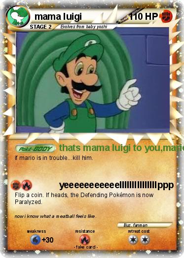 Pokemon mama luigi