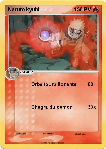 Pokemon Naruto kyubi