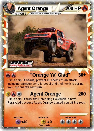 Pokemon Agent Orange