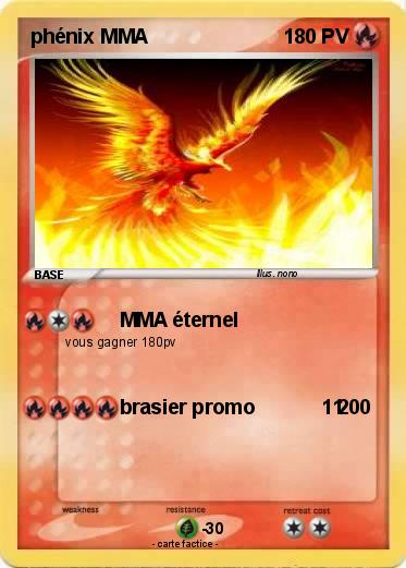 Pokemon phénix MMA