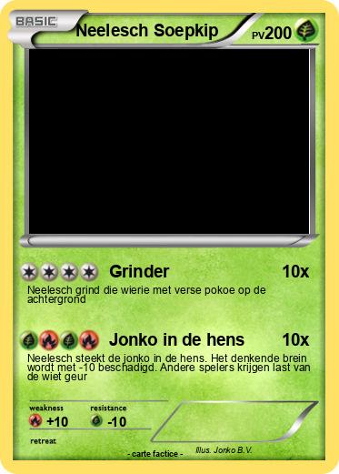 Pokemon Neelesch Soepkip