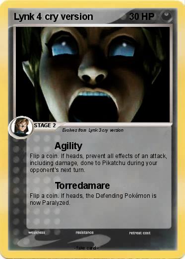 Pokemon Lynk 4 cry version