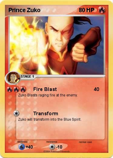 Pokemon Prince Zuko