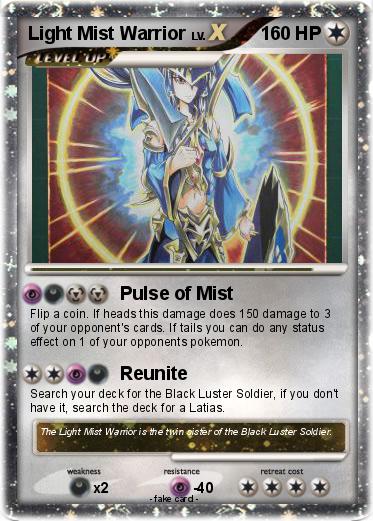 Pokemon Light Mist Warrior