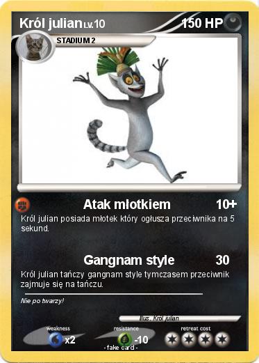 Pokemon Król julian