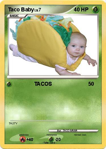 Pokemon Taco Baby