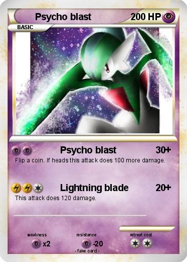 Pokemon Psycho blast