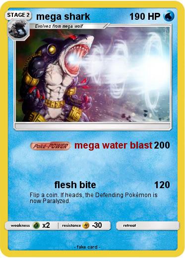 Pokemon mega shark