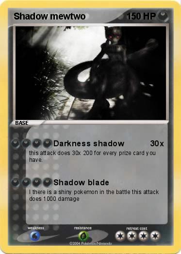 Pokemon Shadow mewtwo 