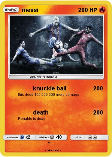 Pokemon messi