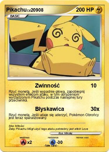 Pokemon Pikachu