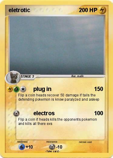 Pokemon eletrotic