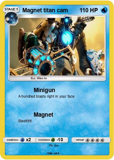 Pokemon Magnet titan cam
