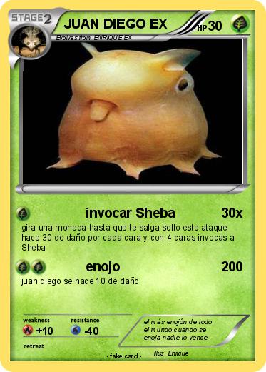 Pokemon JUAN DIEGO EX