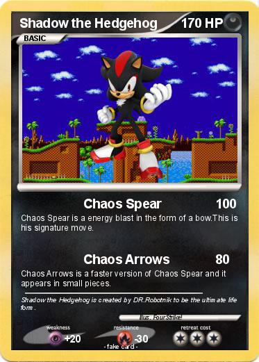 Pokemon Shadow the Hedgehog