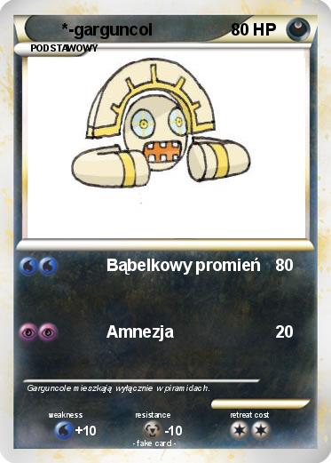 Pokemon *-garguncol
